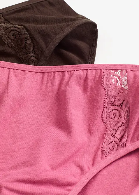 Maxitruse (4-pack) med økologisk bomull, bonprix