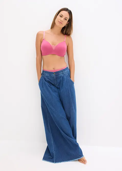 Padded-BH uten bøyle med bomull (2-pack), bonprix