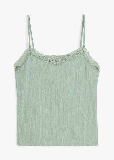 Singlet av lett krepp, bonprix