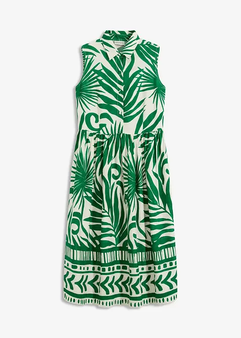 Skjortekjole i lett viskose, bonprix