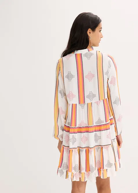 Tunikakjole i lett viskose, bonprix