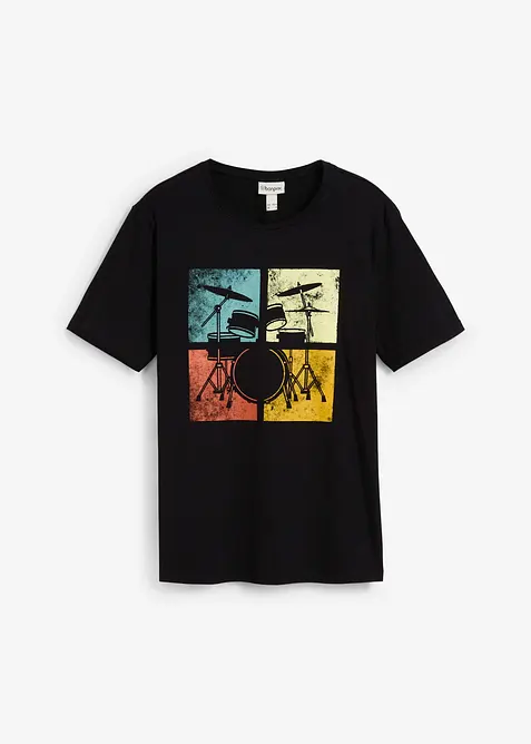 T-skjorte i 100% økologisk bomull, bonprix