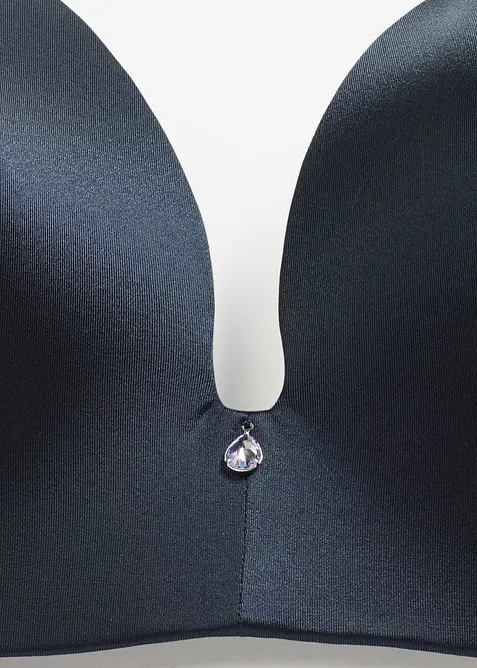 Vattert BH uten spiler i materiale med glans, bonprix