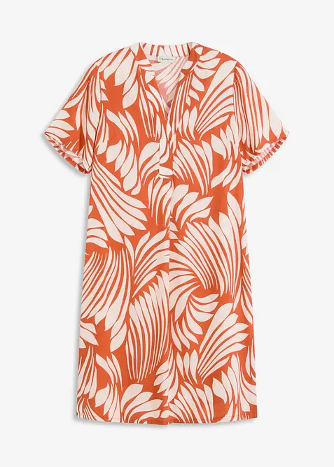 Tunikakjole i lett viskose, bonprix