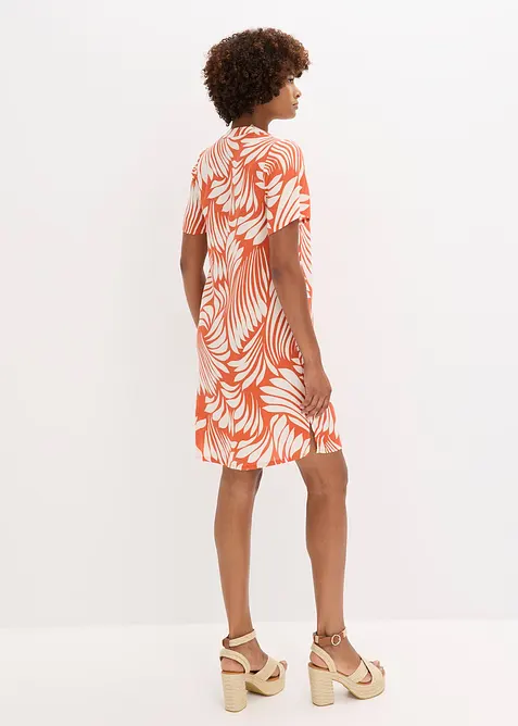 Tunikakjole i lett viskose, bonprix