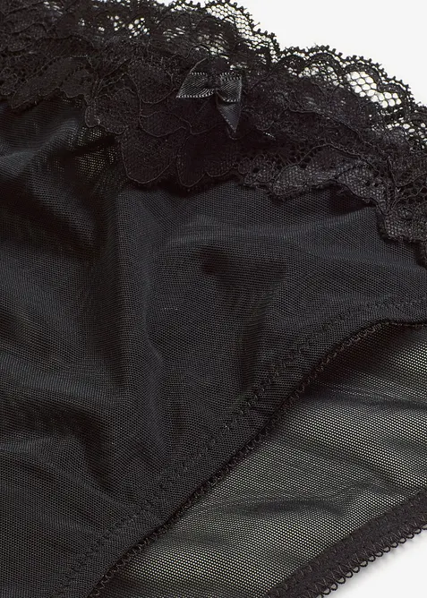 Truse med delikate blonder, bonprix