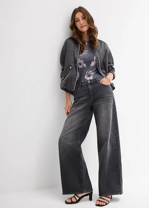 Topp i myk viskosemiks, bonprix