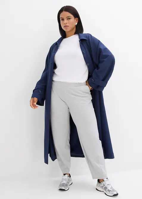 Barrel-bukse av lett skimrende viskoseblanding, bonprix