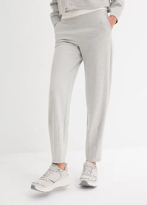 Barrel-bukse av lett skimrende viskoseblanding, bonprix