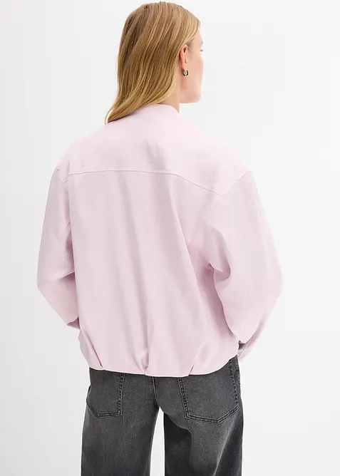 Bomberjakke av viskosemiks med glans, bonprix