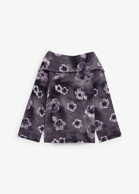 Bluse av strukturert krepp, bonprix