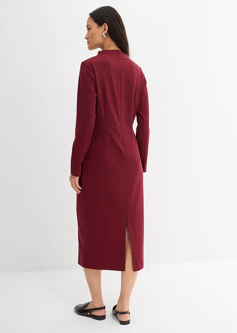 Midikjole i viskosemiks, bonprix