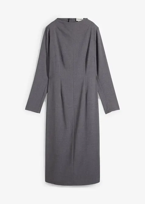 Midikjole i viskosemiks, bonprix