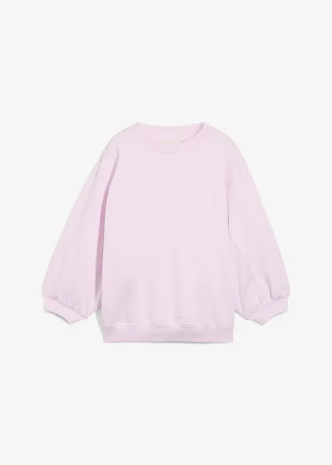 Oversized sweatshirt i 100% bomull, bonprix