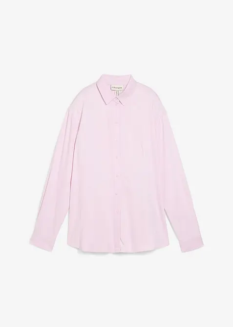 Skjortebluse av myk viskose, bonprix