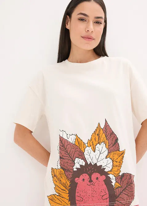 Capri-pyjamas i 100% økologisk bomull, bonprix