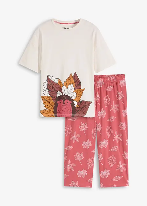 Capri-pyjamas i 100% økologisk bomull, bonprix