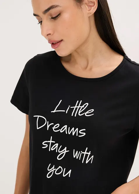 Capri-pyjamas i 100% økologisk bomull, bonprix