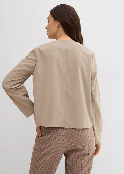 Blusetopp i fin kordfløyel, bonprix