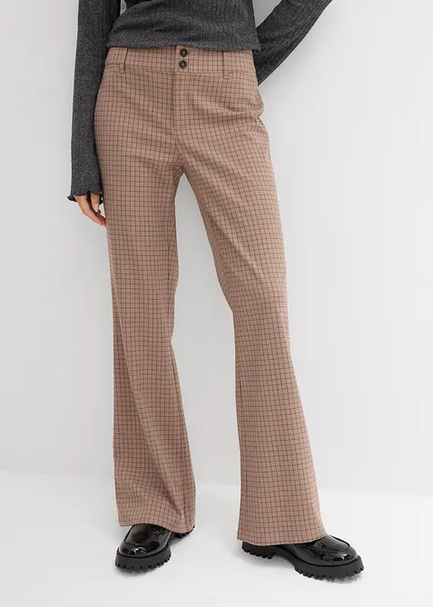 Slengbukse med høyt liv, bonprix