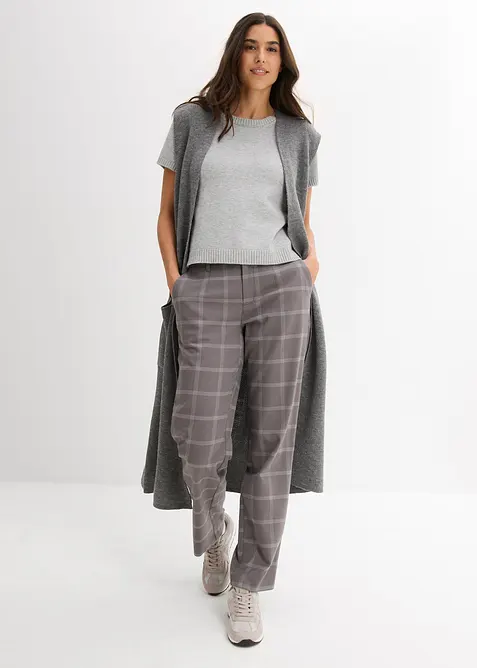 Chinos med rutemønster, bonprix