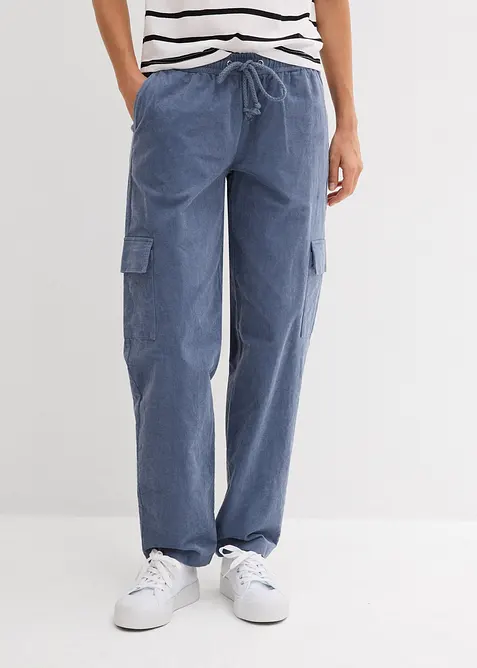 Kordbukse i Barrel-shape, bonprix