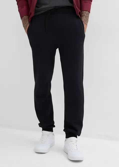 Joggebukse i 100% &oslash;kologisk bomull, Regular Fit, bonprix