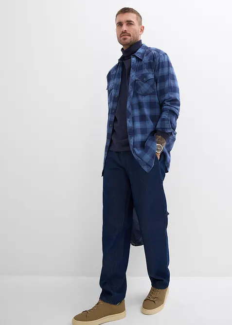 Loose Fit-jeans med legg, Straight, bonprix