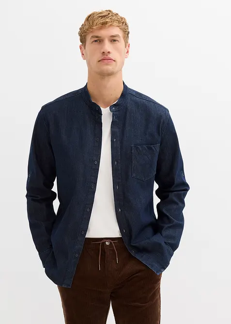 Jeansskjorte i Slim Fit, bonprix