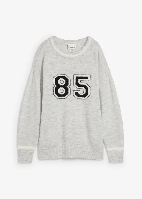 Oversized genser med lave skuldersømmer, bonprix