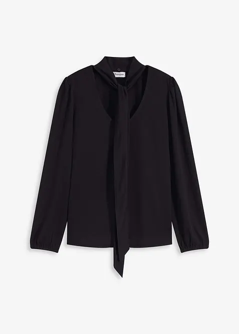 Stukturtopp med avtagbar sløyfe, bonprix