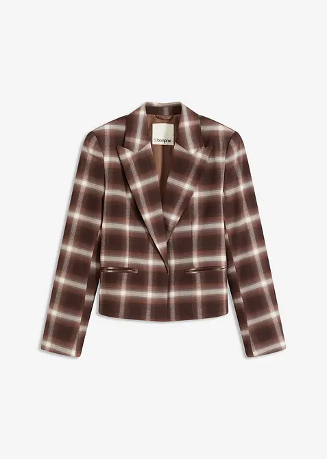 Rutet blazer, bonprix