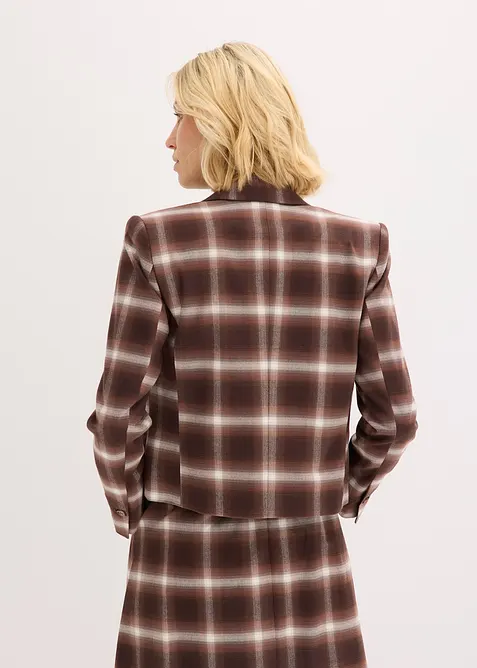 Rutet blazer, bonprix