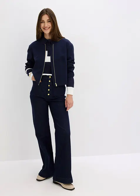 Flared-jeans High Waist, bonprix