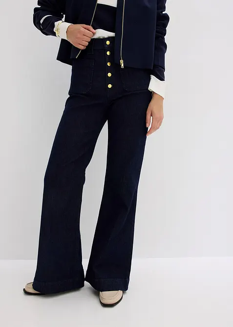 Flared-jeans High Waist, bonprix