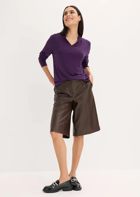 Topp med st&aring;krage, bonprix