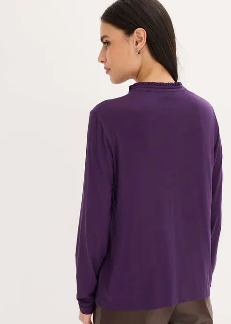 Topp med st&aring;krage, bonprix