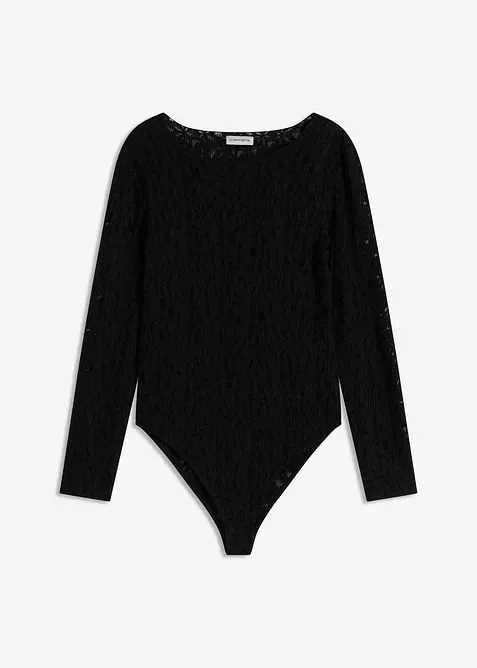 Blondetopp med lodden overflate, bonprix