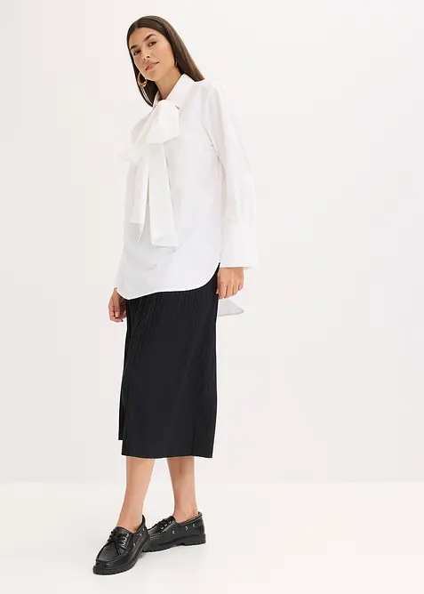 Knytebluse i 100% bomull, bonprix