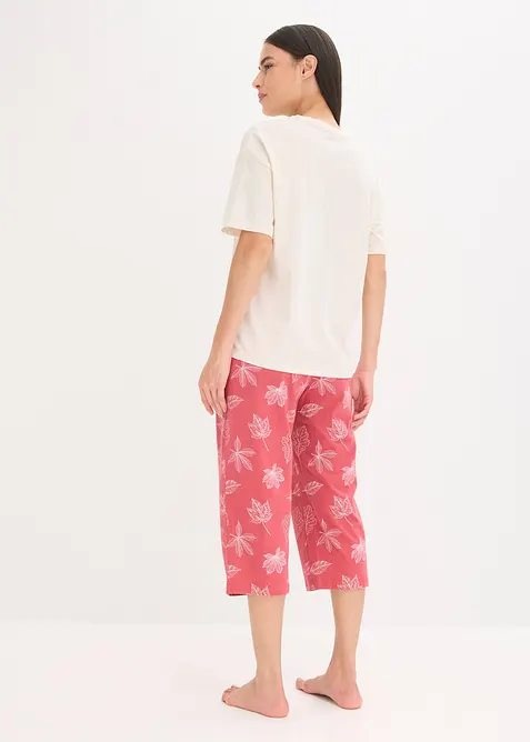 Capri-pyjamas i 100% økologisk bomull, bonprix