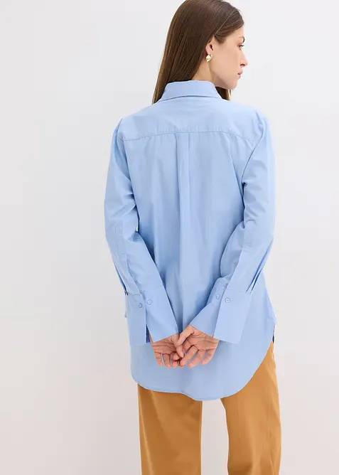 Knytebluse i 100% bomull, bonprix