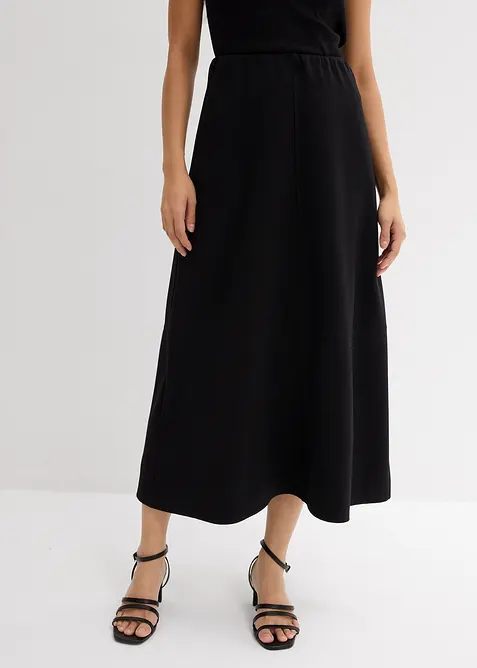 Midiskj&oslash;rt i behagelig Punto di Roma-materiale, bonprix