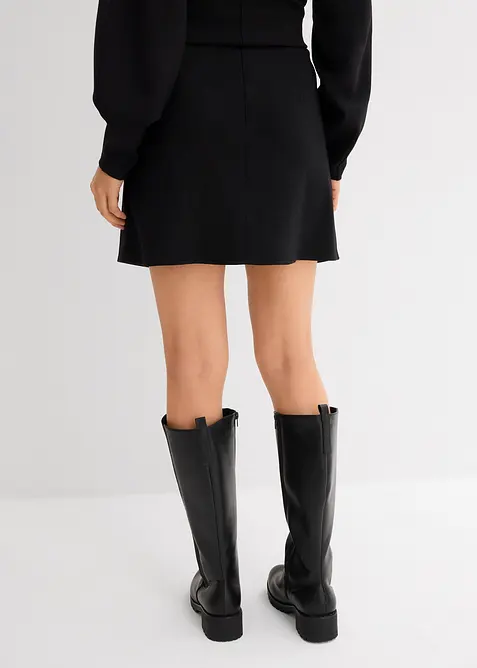 Miniskjørt i behagelig Punto di Roma-materiale, bonprix