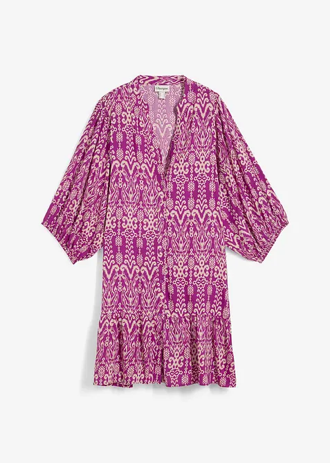 Tunikakjole i myk viskose, bonprix