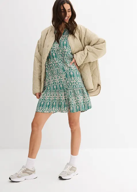 Tunikakjole i myk viskose, bonprix