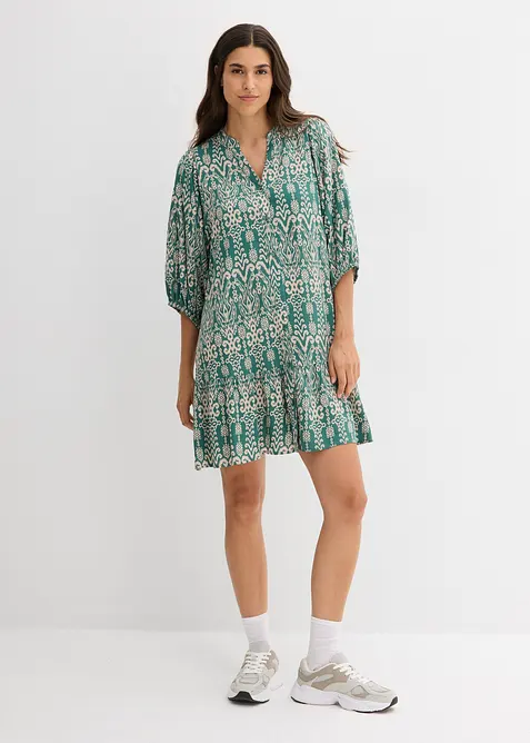 Tunikakjole i myk viskose, bonprix