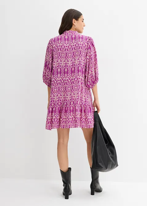 Tunikakjole i myk viskose, bonprix