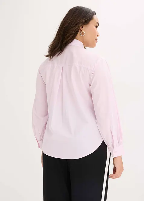 Bluse med strassapplikasjon, bonprix