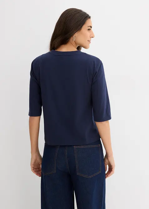 T-skjorte i 100% økologisk bomull, bonprix