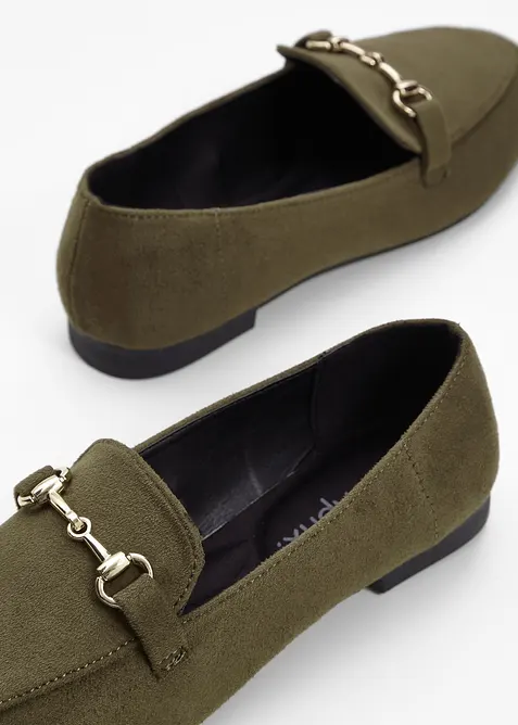 Komfort-loafers med polstret innersåle, bonprix